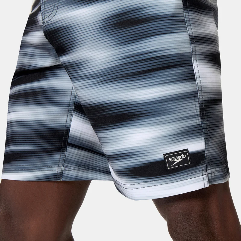 speedo Black Men's Bondi Printed Board Swimming Shorts for Men | Best Price UAE